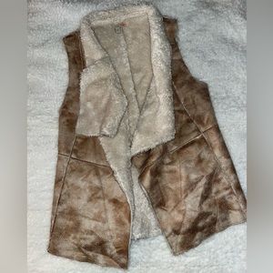 Gianni Bini Women’s XS Faux Leather Vest